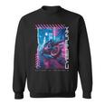 Cyberpunk Motorcycle Futuristic Tokyo Sweatshirt