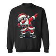 Dabbing Santa Claus Christmas Boys Sweatshirt