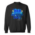 Dad Of The Birthday Boy Hedgehog Family Party Decorations Sweatshirt
