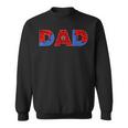 Dad Birthday Boy Spider Family Party Decorations Sweatshirt