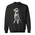 Dalmatian With Sunglasses Dogs I Love Dalmatian Sweatshirt