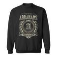 Das Ist Ein Abrahams Ding Abrahams Name Sweatshirt