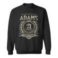 Das Ist Ein Adams Ding Adams Name Sweatshirt