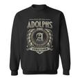 Das Ist Ein Adolphs Ding Adolphs Name Sweatshirt