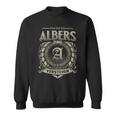 Das Ist Ein Albers Ding Albers Name Sweatshirt