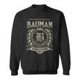 Das Ist Ein Bauman Ding Bauman Name Sweatshirt