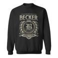 Das Ist Ein Becker Ding Becker Name Sweatshirt