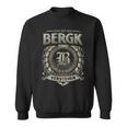 Das Ist Ein Bergk Ding Bergk Name Sweatshirt