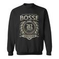 Das Ist Ein Bosse Ding Bosse Name Sweatshirt