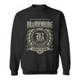 Das Ist Ein Brandenburg Ding Brandenburg Name Sweatshirt