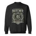 Das Ist Ein Butcher Ding Butcher Name Sweatshirt