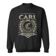 Das Ist Ein Carl Ding Carl Name Sweatshirt