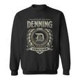 Das Ist Ein Denning Ding Denning Name Sweatshirt