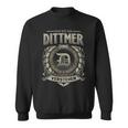 Das Ist Ein Dittmer Ding Dittmer Name Sweatshirt