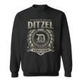 Das Ist Ein Ditzel Ding Ditzel Name Sweatshirt