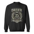 Das Ist Ein Dreier Ding Dreier Name Sweatshirt