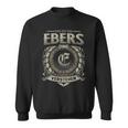 Das Ist Ein Ebers Ding Ebers Name Sweatshirt