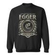 Das Ist Ein Egger Ding Egger Name Sweatshirt