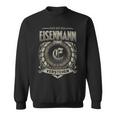 Das Ist Ein Eisenmann Ding Eisenmann Name Sweatshirt