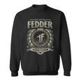 Das Ist Ein Fedder Ding Fedder Name Sweatshirt