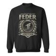 Das Ist Ein Feder Ding Feder Name Sweatshirt