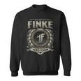 Das Ist Ein Finke Ding Finke Name Sweatshirt