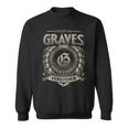 Das Ist Ein Graves Ding Graves Name Sweatshirt