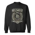 Das Ist Ein Hellwege Ding Hellwege Name Sweatshirt