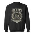 Das Ist Ein Helms Ding Helms Name Sweatshirt