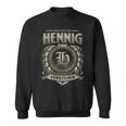 Das Ist Ein Hennig Ding Hennig Name Sweatshirt