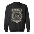 Das Ist Ein Henninger Ding Henninger Name Sweatshirt