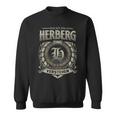 Das Ist Ein Herberg Ding Herberg Name Sweatshirt