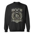 Das Ist Ein Hoch Ding Hoch Name Sweatshirt