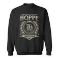 Das Ist Ein Hoppe Ding Hoppe Name Sweatshirt