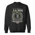 Das Ist Ein Jann Ding Jann Name Sweatshirt