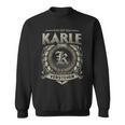 Das Ist Ein Karle Ding Karle Name Sweatshirt