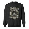 Das Ist Ein Kemmerer Ding Kemmerer Name Sweatshirt