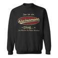 Das Ist Ein Kirschenmann Ding Das Würdest Du Nicht Verstehen Kirschenmann Name Sweatshirt