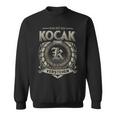 Das Ist Ein Kocak Ding Kocak Name Sweatshirt