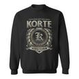 Das Ist Ein Korte Ding Korte Name Sweatshirt