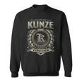 Das Ist Ein Kunze Ding Kunze Name Sweatshirt