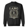 Das Ist Ein Lang Ding Lang Name Sweatshirt