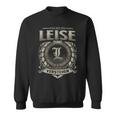 Das Ist Ein Leise Ding Leise Name Sweatshirt