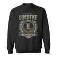 Das Ist Ein Luedtke Ding Luedtke Name Sweatshirt