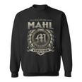 Das Ist Ein Mahl Ding Mahl Name Sweatshirt