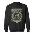 Das Ist Ein Malinowski Ding Malinowski Name Sweatshirt