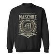 Das Ist Ein Maschke Ding Maschke Name Sweatshirt