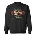 Das Ist Ein Mau Ding Das Würdest Du Nicht Verstehen Mau Name Sweatshirt