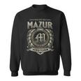 Das Ist Ein Mazur Ding Mazur Name Sweatshirt