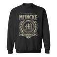 Das Ist Ein Meincke Ding Meincke Name Sweatshirt